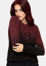 Noira Ombre Bouclé Knit Cardigan