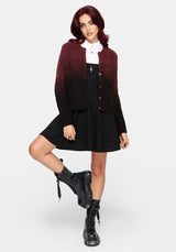 Noira Ombre Bouclé Knit Cardigan