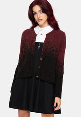 Noira Ombre Bouclé Knit Cardigan