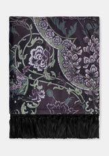 Effie Velvet Tassel Blanket