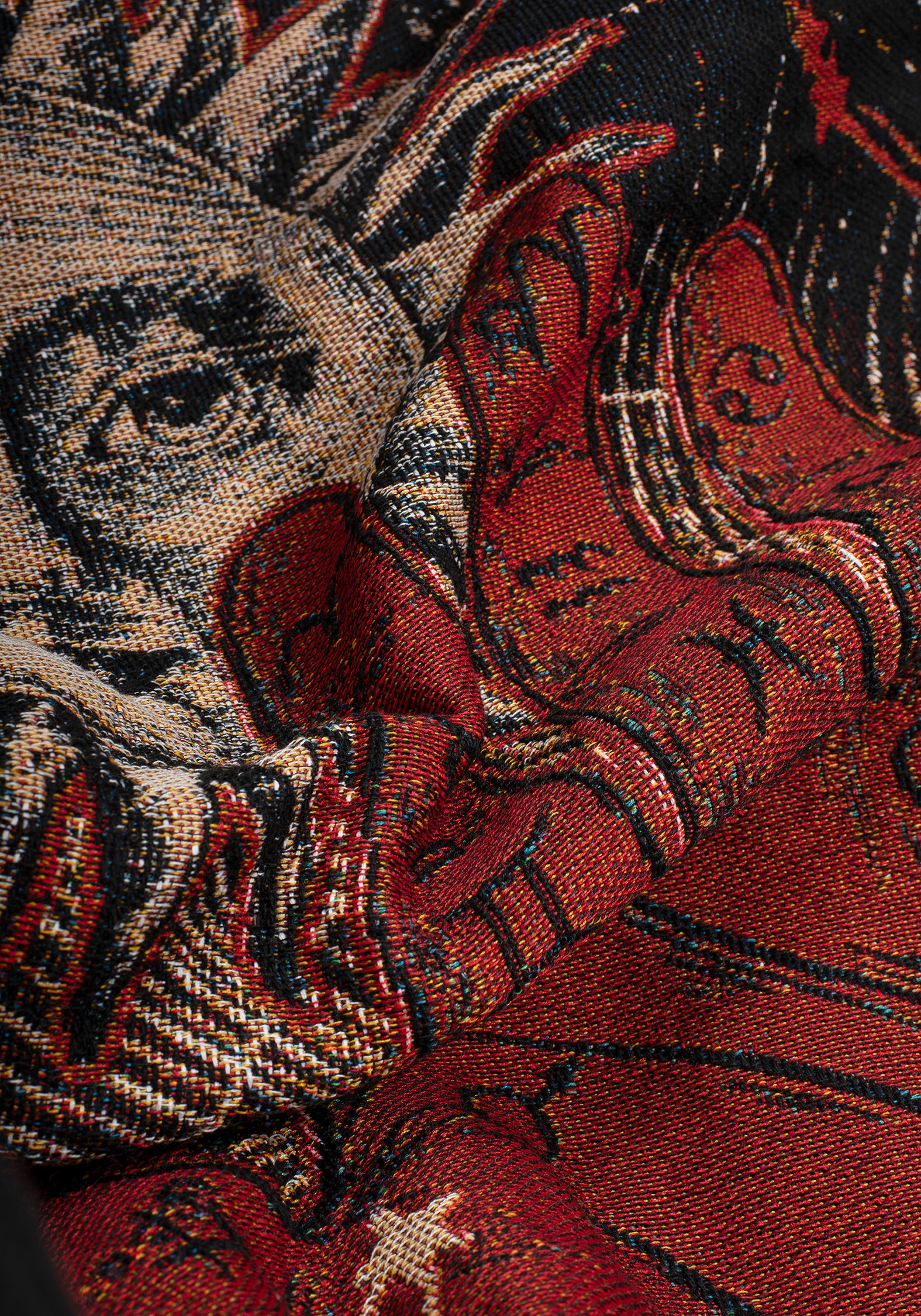 Temperance Palme Reading Tapestry Decke