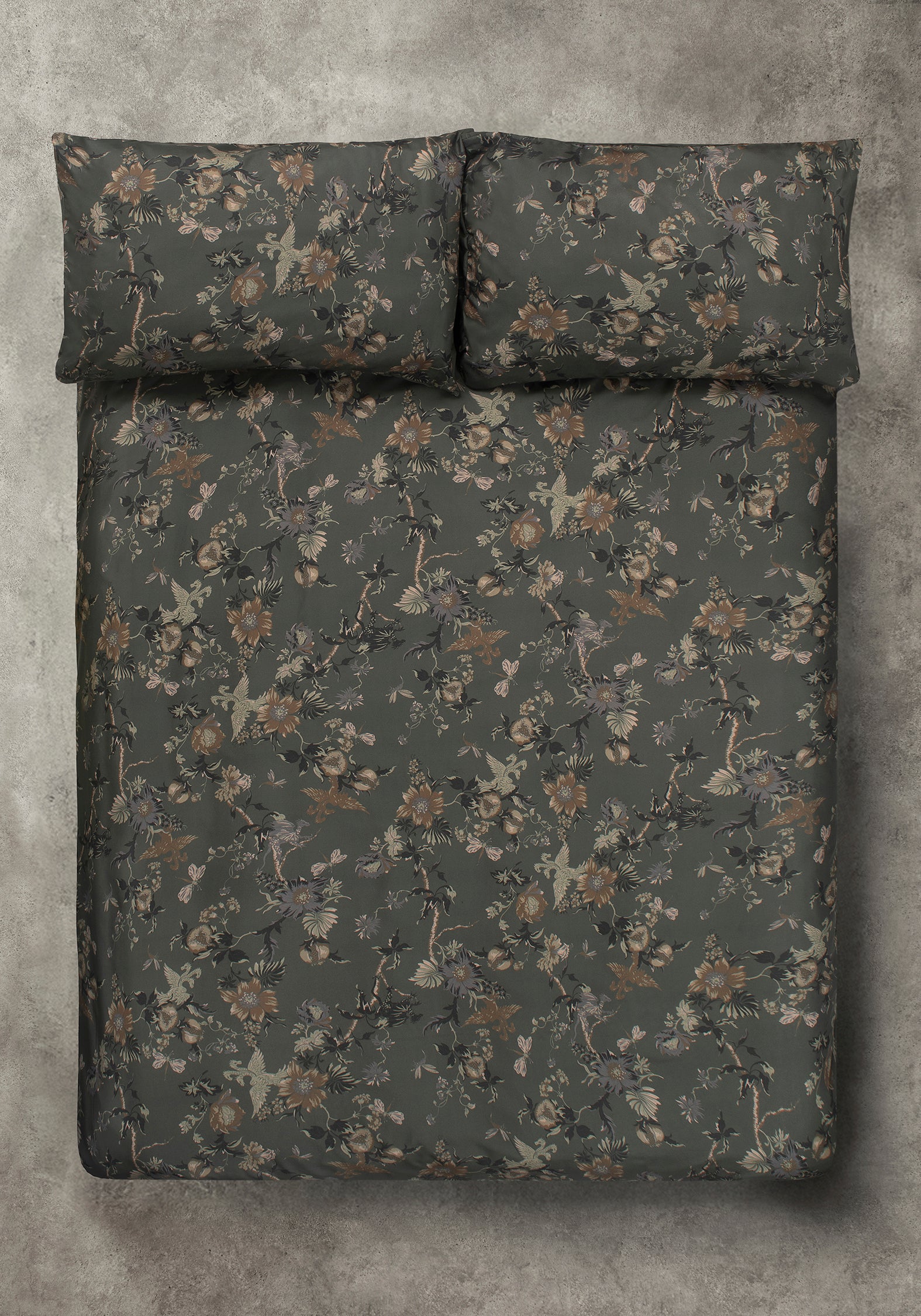 Poison Garden Print Bedding Set - EU Double