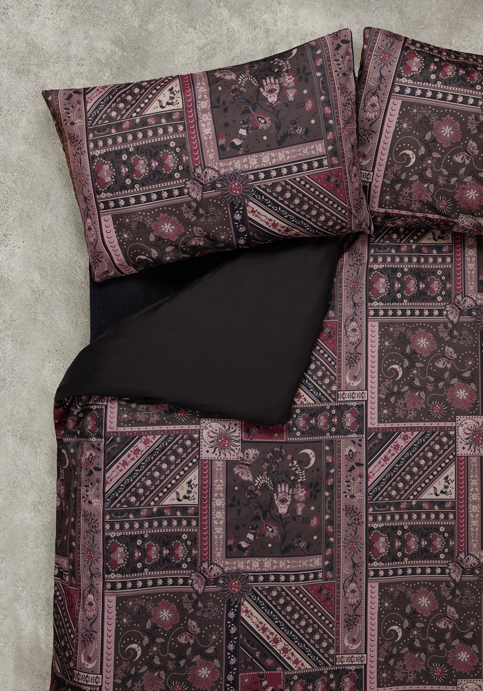 Nola Folk Patchwork Bedding - EU Double