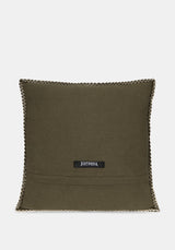 Ophidian Cross Stitch Kissen