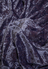 Deadly Nightshade Velvet Blanket