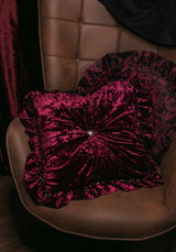 Ravynelle Gothic Window Rushed Cushion