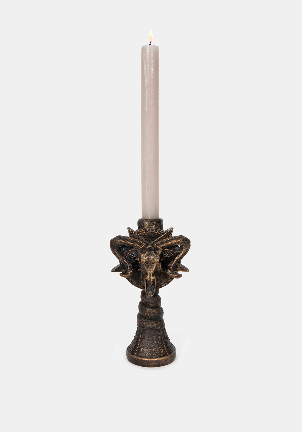 Baphomet Candle Holder