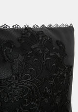 Eldertree Applique Lace Edge Cushion