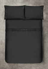 Sulphix Lace Detail Bedding - EU King
