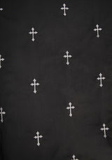 Vurlo Embroidered Cross Bedding - EU King
