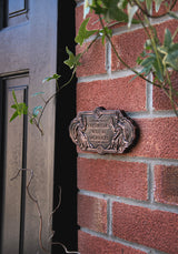 Trespassers Indoor/Outdoor Wall Plaque