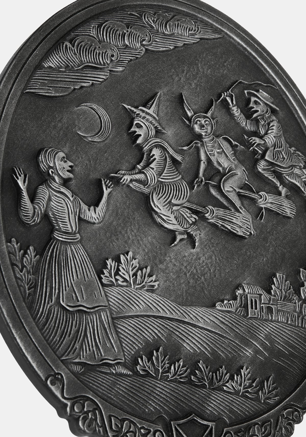 Witches Oval Wall Plaque