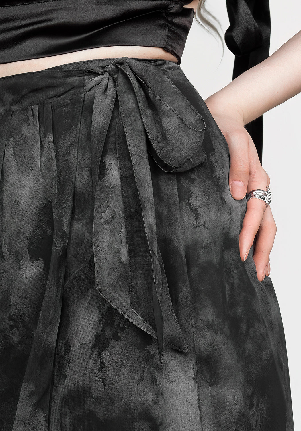 Tempest Krawatte Taille Midaxi-Kleid Rock