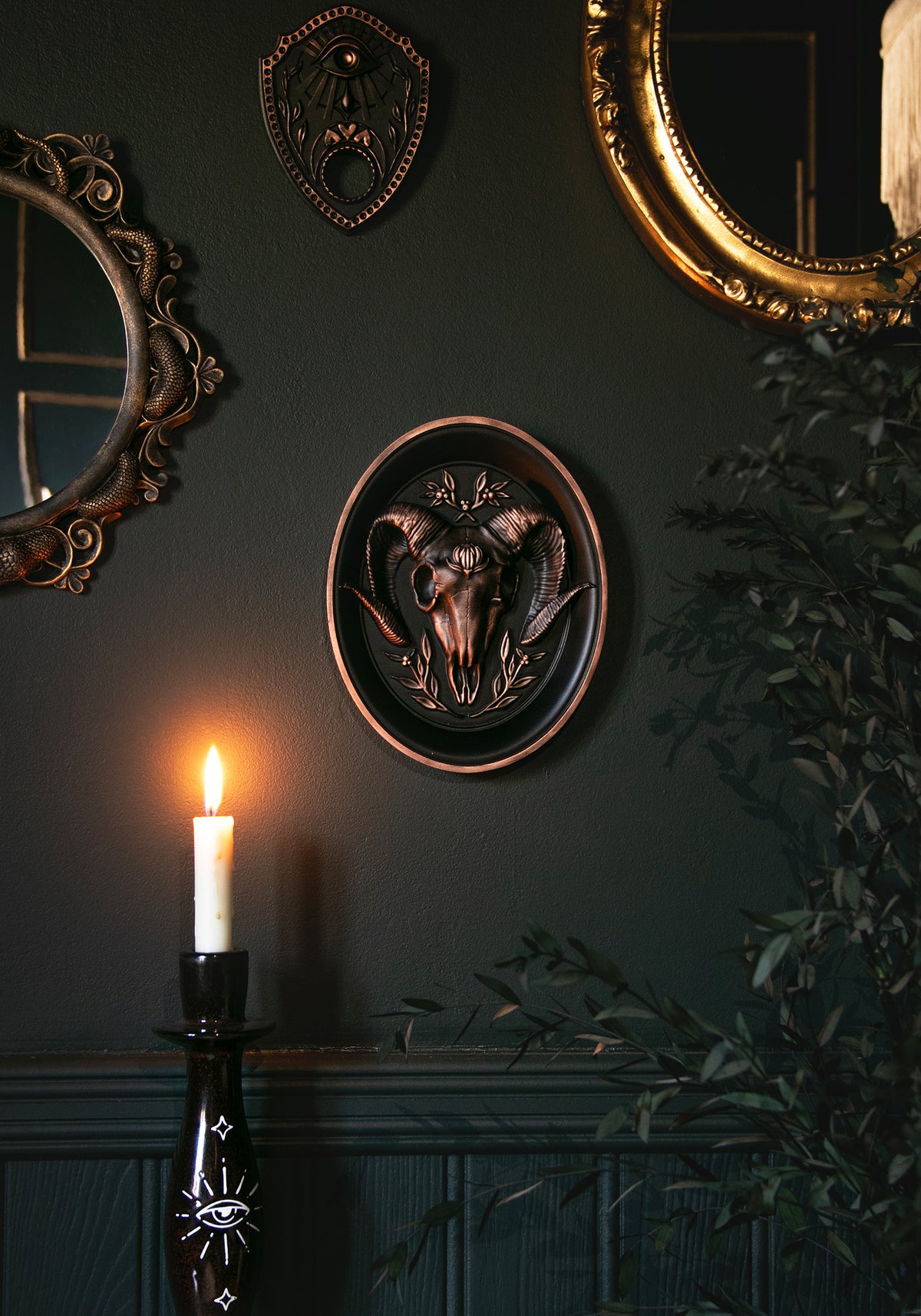 Ramcrest Ram Schädel Wand Kleiderbügel