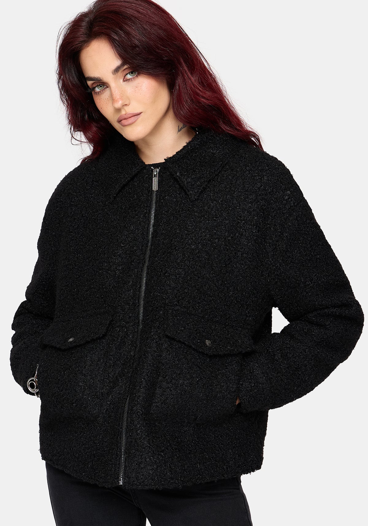 Cicely Karo Hood Shacket