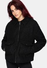 Cicely Karo Hood Shacket