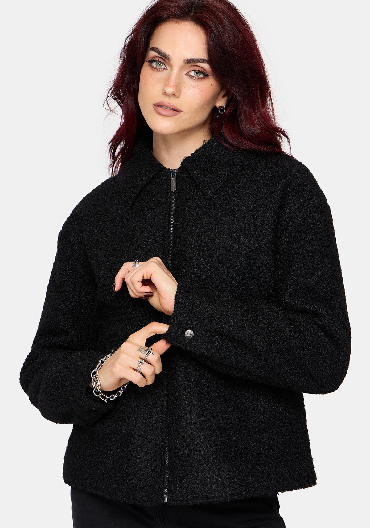 Cicely Karo Hood Shacket