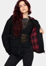 Cicely Karo Hood Shacket
