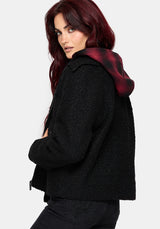 Cicely Karo Hood Shacket