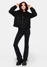 Cicely Karo Hood Shacket