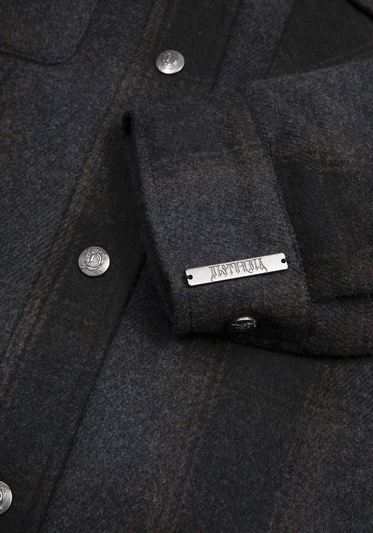 Marceline Hooded Pocket Check Shacket