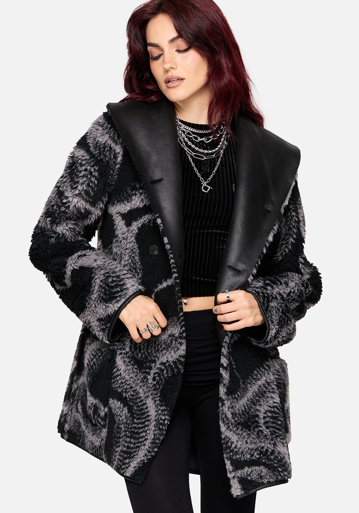 Paleo Schlange Reversible Jacket