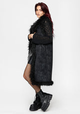 Hexweave Bestickt Langschnitt Gilet