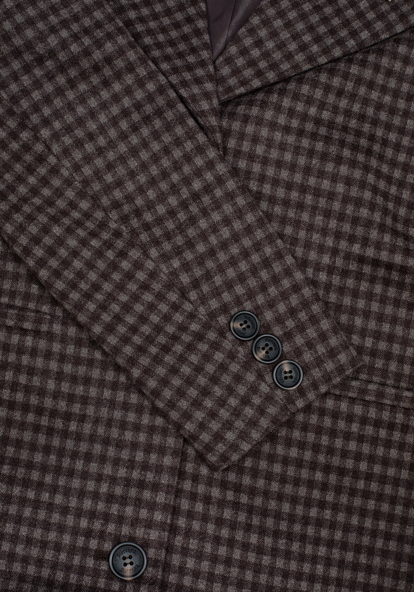 Pilgrim Gingham Langschnitt Mantel Mit Dragonfly Brosche