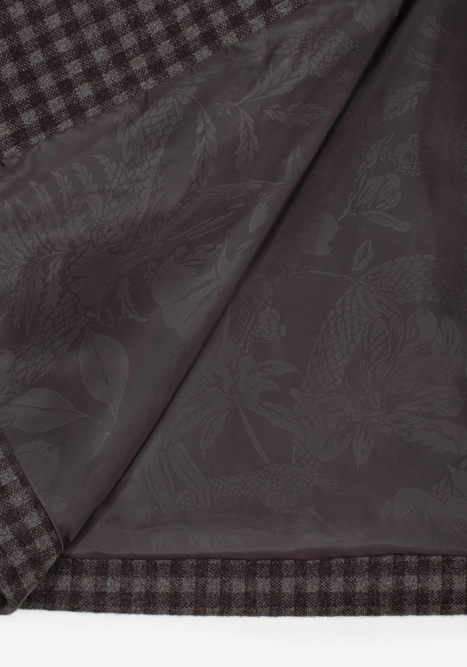 Pilgrim Gingham Langschnitt Mantel Mit Dragonfly Brosche