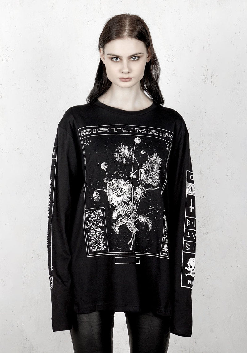 Poison Lang Ärmel T-Shirt