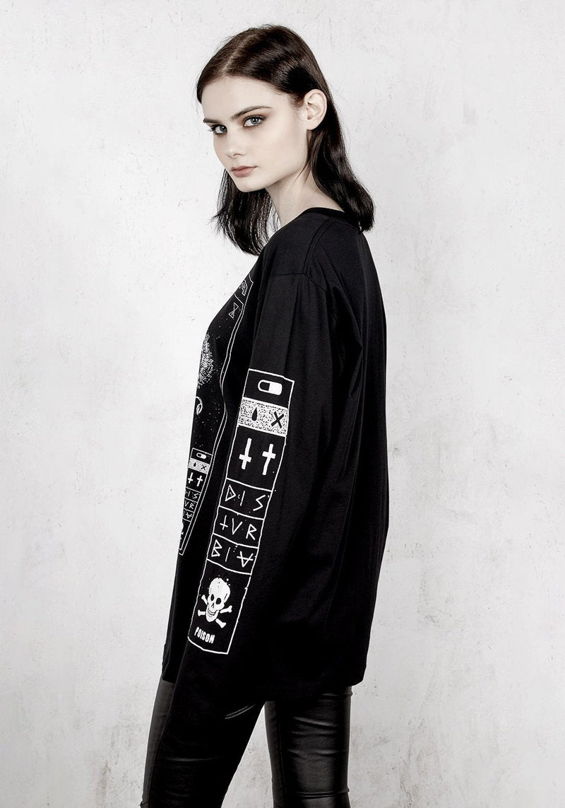 Poison Lang Ärmel T-Shirt