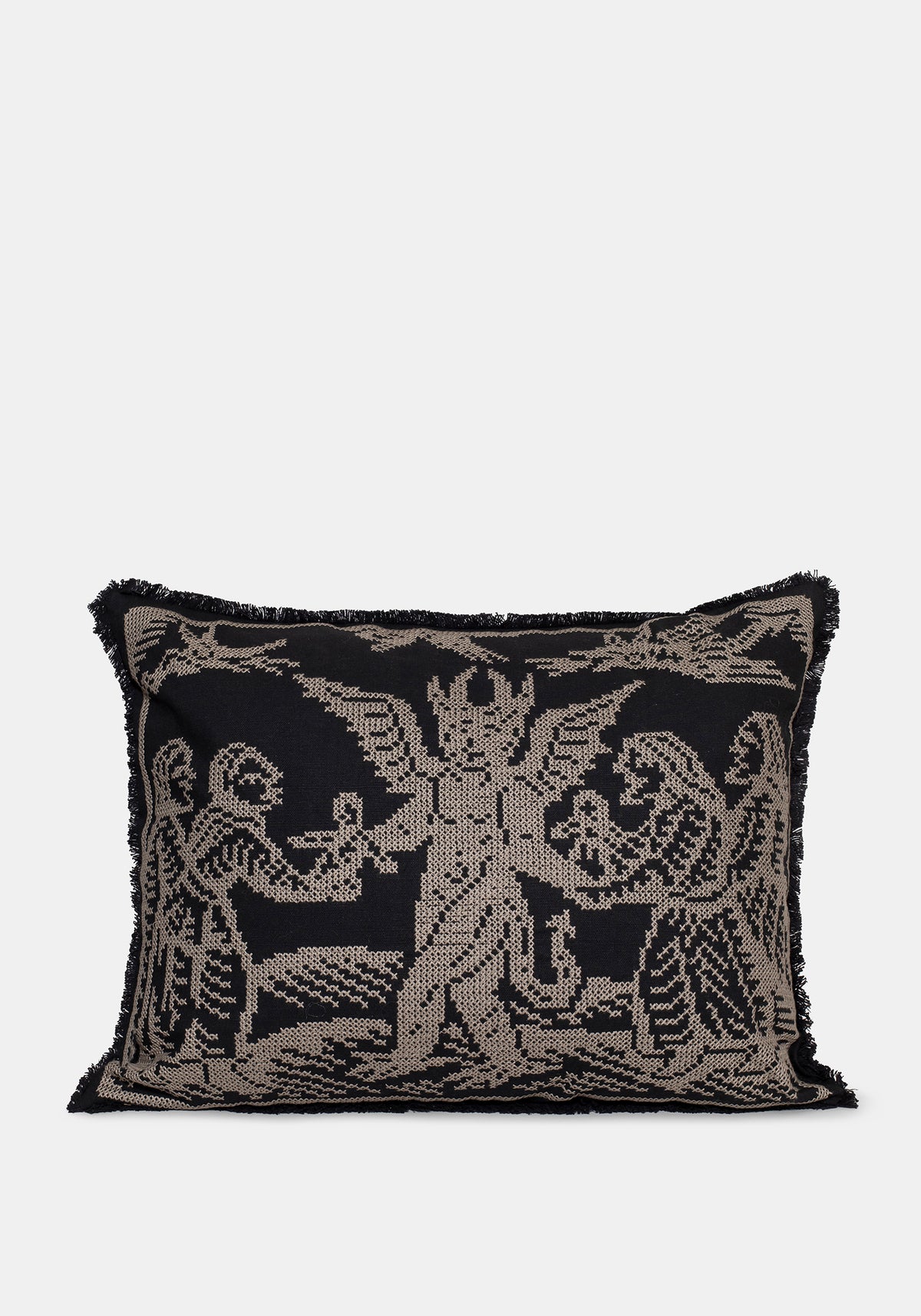 Ravenna Teufel Criss Kreuz Kissen
