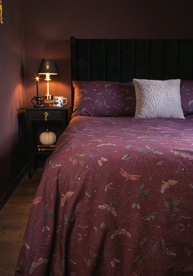Celia Moth Web Bedding (EU Double)