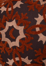 Ashwyn Witches Tile Round Pom Pom Cushion