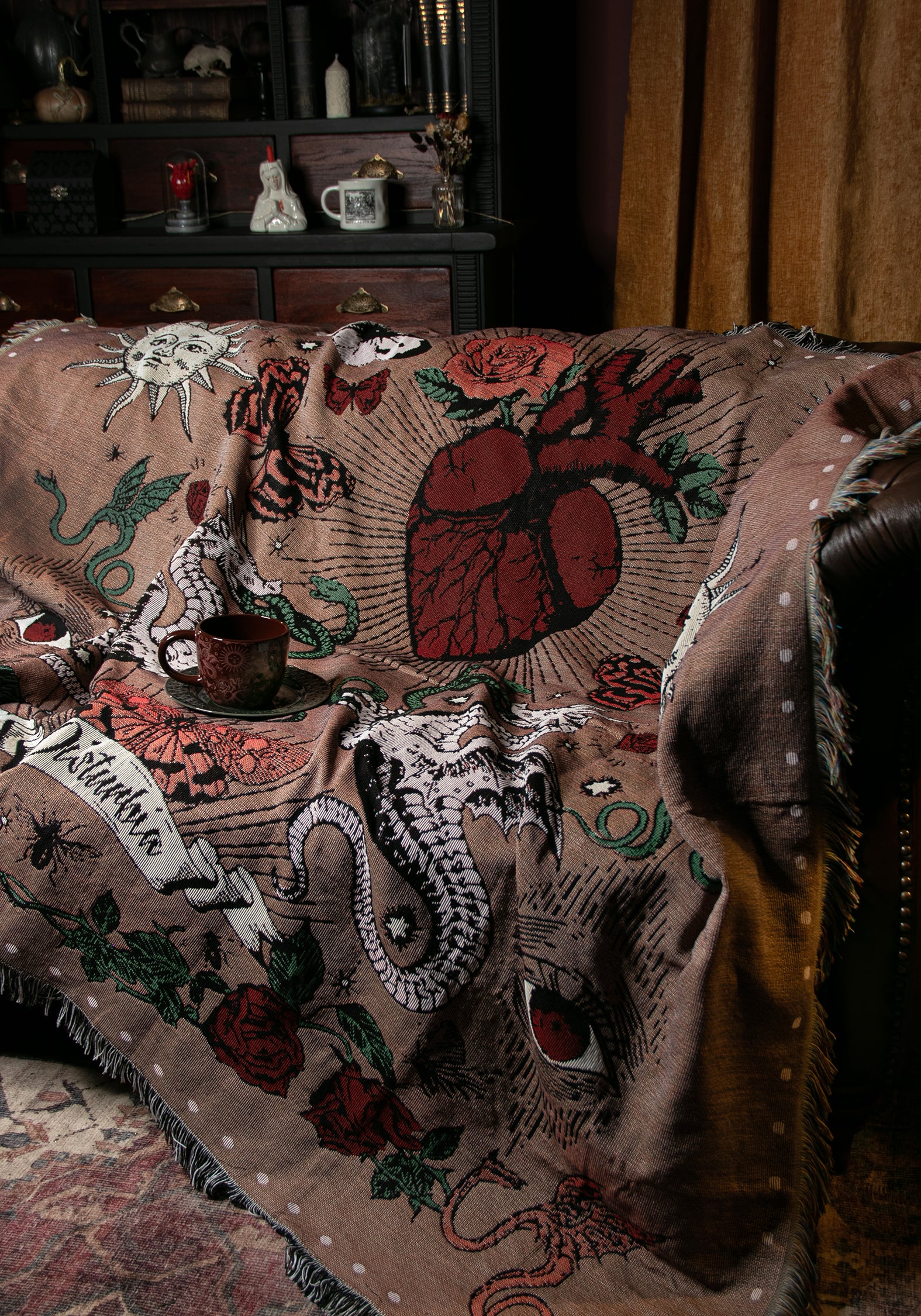 Paramour Tattoo Druck Tapestry Decke