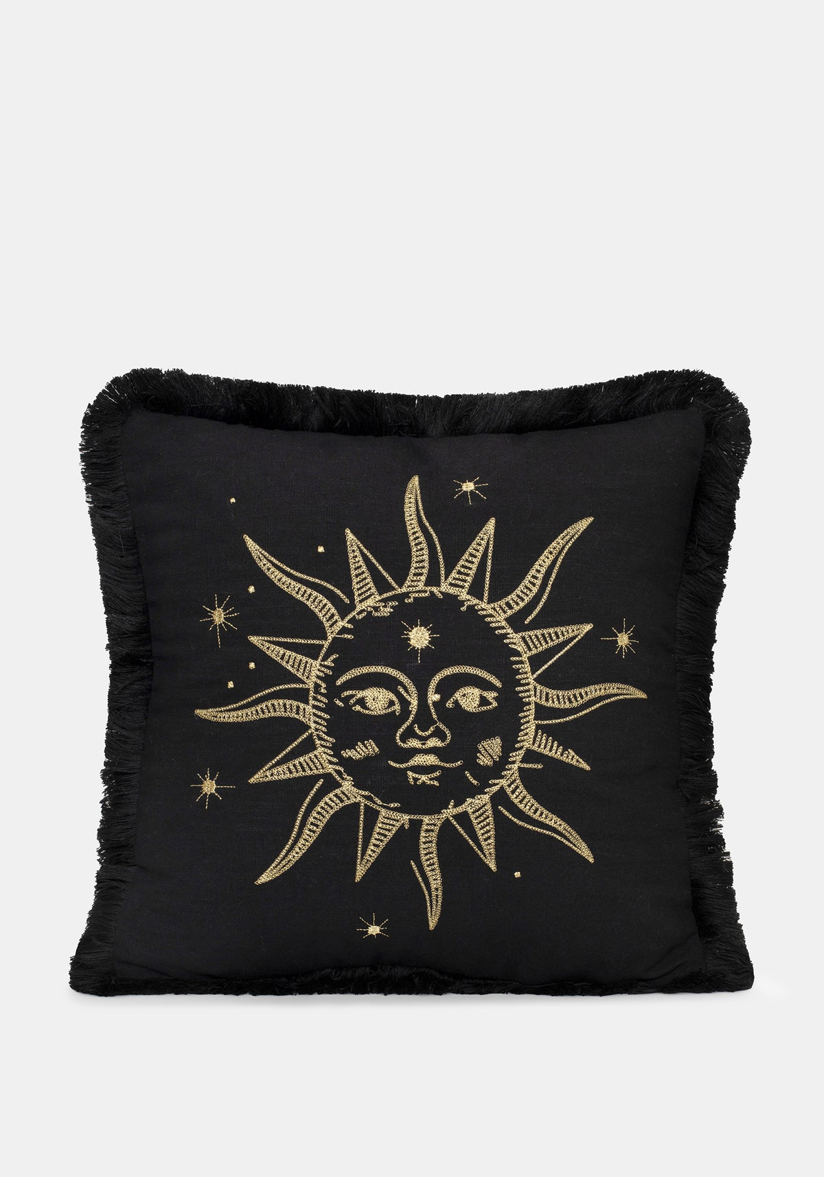 Rosia Celestial Sonne Gestreift Edge Kissen