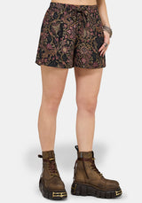 Mythos Print Tie Front Short EU 34