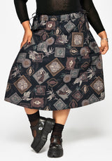 Kleo Relics Print Midaxi Skirt