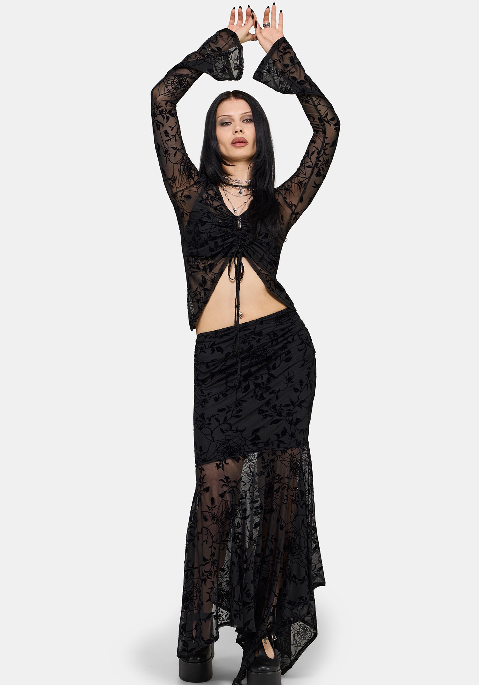 Deadly Nightshade Druck Rock