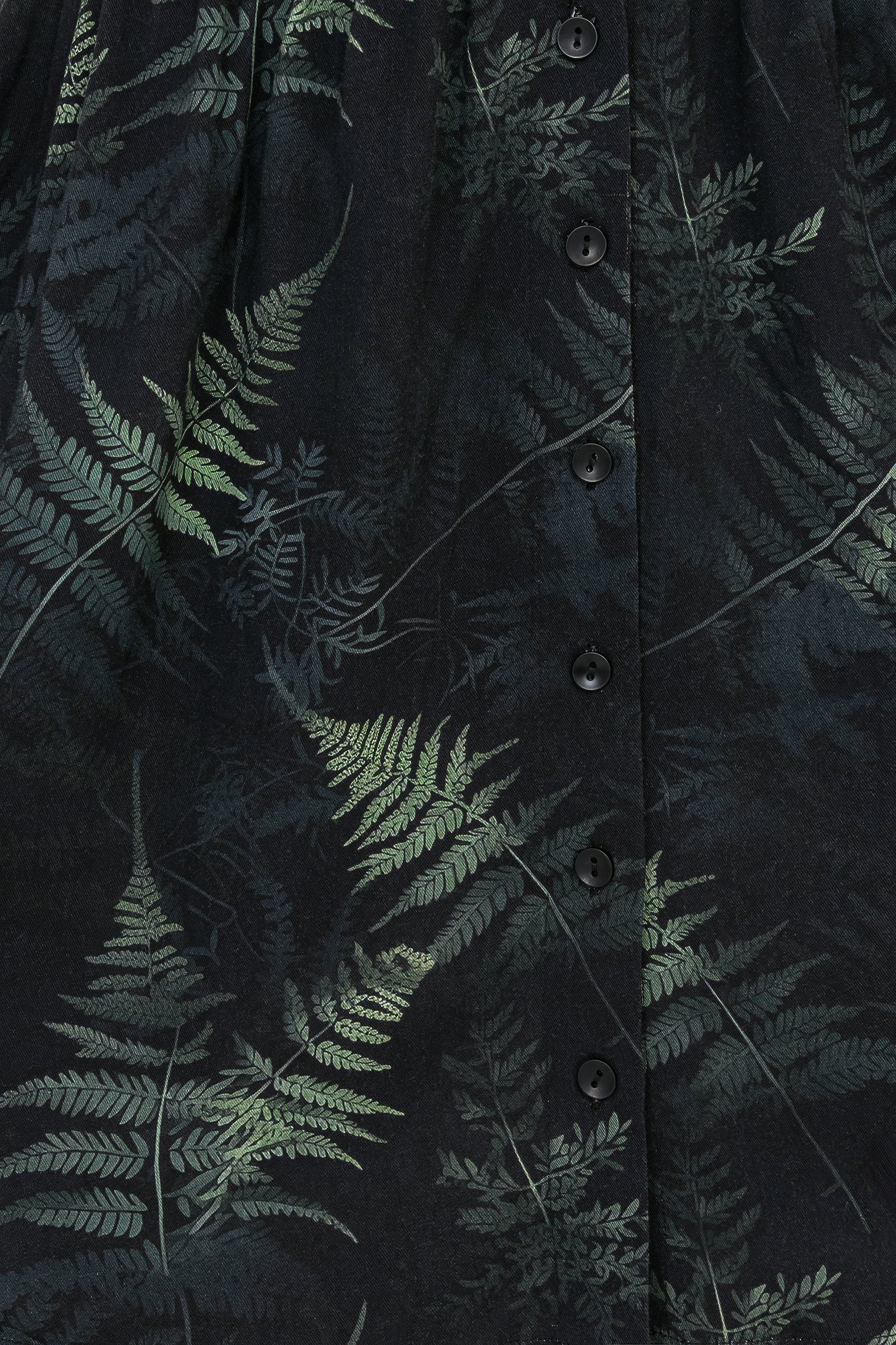Fernery Knopf Hoch Korsett Mini Kleid