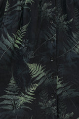 Fernery Knopf Hoch Korsett Mini Kleid
