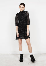 Cosmos Hoch Hals Kleid