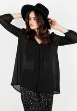 Onyx Sheer Shirt