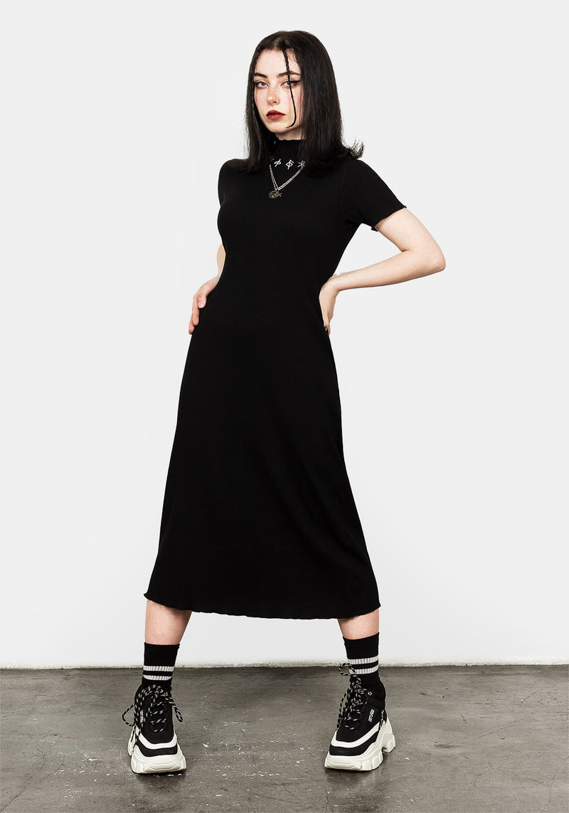 Runa Jersey Midi Kleid