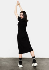 Runa Jersey Midi Kleid