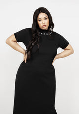 Runa Jersey Midi Kleid