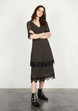 Delphinium Midi Kleid