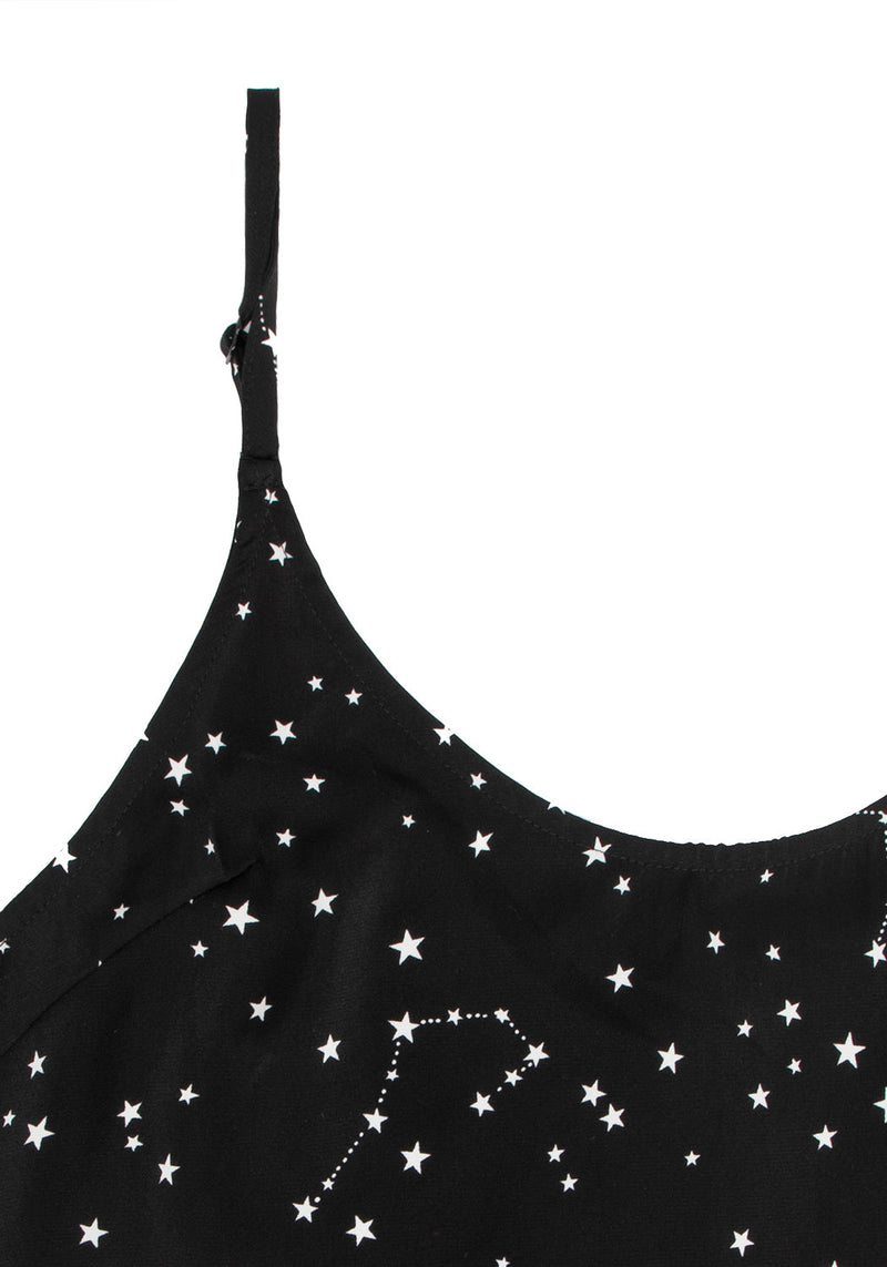 Celestial Midi Slip Kleid