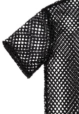 Binding Weit Mesh Oversize T-Shirt