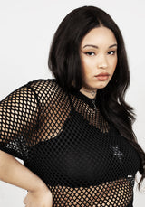 Binding Weit Mesh Oversize T-Shirt